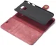 Samsung Galaxy A6 Leren 2-in-1 Bookcase en Back Cover Hoesje Rood afbeelding 3