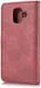 Samsung Galaxy A6 Leren 2-in-1 Bookcase en Back Cover Hoesje Rood afbeelding 5