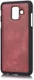 Samsung Galaxy A6 Leren 2-in-1 Bookcase en Back Cover Hoesje Rood afbeelding 7