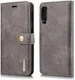 Samsung Galaxy A7 (2018) Leren 2-in-1 Bookcase en Back Cover Grijs afbeelding 12