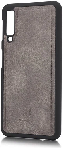 Samsung Galaxy A7 (2018) Leren 2-in-1 Bookcase en Back Cover Grijs afbeelding 7