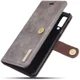 Samsung Galaxy A7 (2018) Leren 2-in-1 Bookcase en Back Cover Grijs afbeelding 1