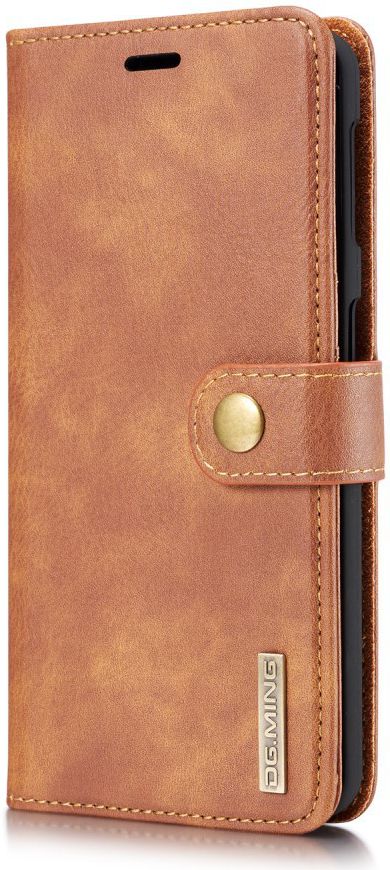 Samsung Galaxy A7 (2018) Leren 2-in-1 Bookcase en Back Cover Bruin afbeelding 5