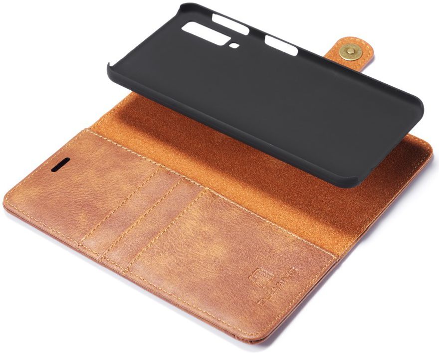 Samsung Galaxy A7 (2018) Leren 2-in-1 Bookcase en Back Cover Bruin afbeelding 2