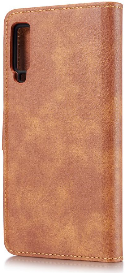 Samsung Galaxy A7 (2018) Leren 2-in-1 Bookcase en Back Cover Bruin afbeelding 6
