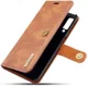 Samsung Galaxy A7 (2018) Leren 2-in-1 Bookcase en Back Cover Bruin afbeelding 1