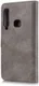 Samsung Galaxy A9 (2018) Leren 2-in-1 Bookcase en Back Cover Grijs afbeelding 6