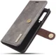 Samsung Galaxy A9 (2018) Leren 2-in-1 Bookcase en Back Cover Grijs afbeelding 1