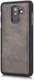 Samsung Galaxy A6 Plus Leren 2-in-1 Bookcase en Back Cover Grijs afbeelding 5