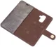 Samsung Galaxy A6 Plus Leren 2-in-1 Bookcase en Back Cover Grijs afbeelding 9