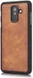 Samsung Galaxy A6 Plus Leren 2-in-1 Bookcase en Back Cover Bruin afbeelding 7