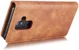 Samsung Galaxy A6 Plus Leren 2-in-1 Bookcase en Back Cover Bruin afbeelding 8