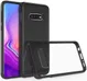 Samsung Galaxy S10E Hoesje Armor Back Cover Transparant Zwart afbeelding 1