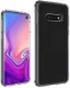 Samsung Galaxy S10E Hoesje Armor Back Cover Transparant Zwart afbeelding 2