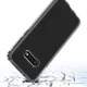 Samsung Galaxy S10E Hoesje Armor Back Cover Transparant Zwart afbeelding 3
