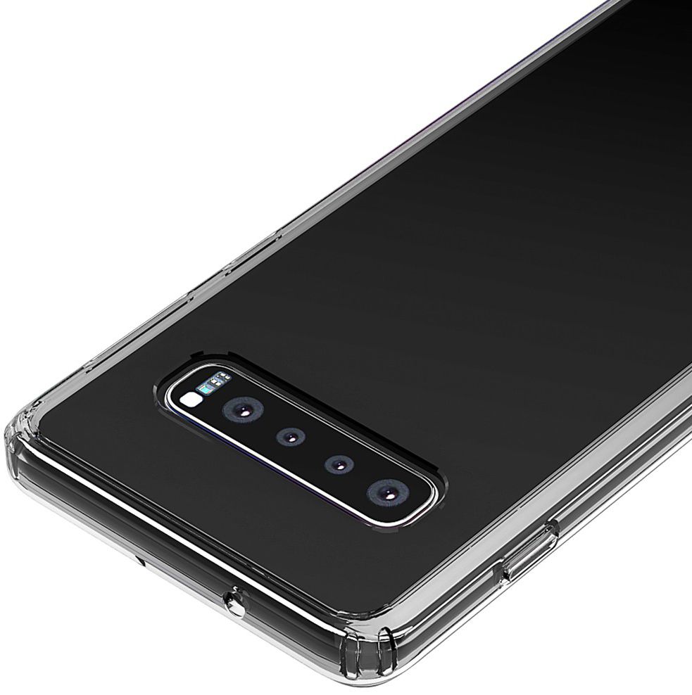 Samsung Galaxy S10 Hoesje Armor Back Cover Transparant afbeelding 6