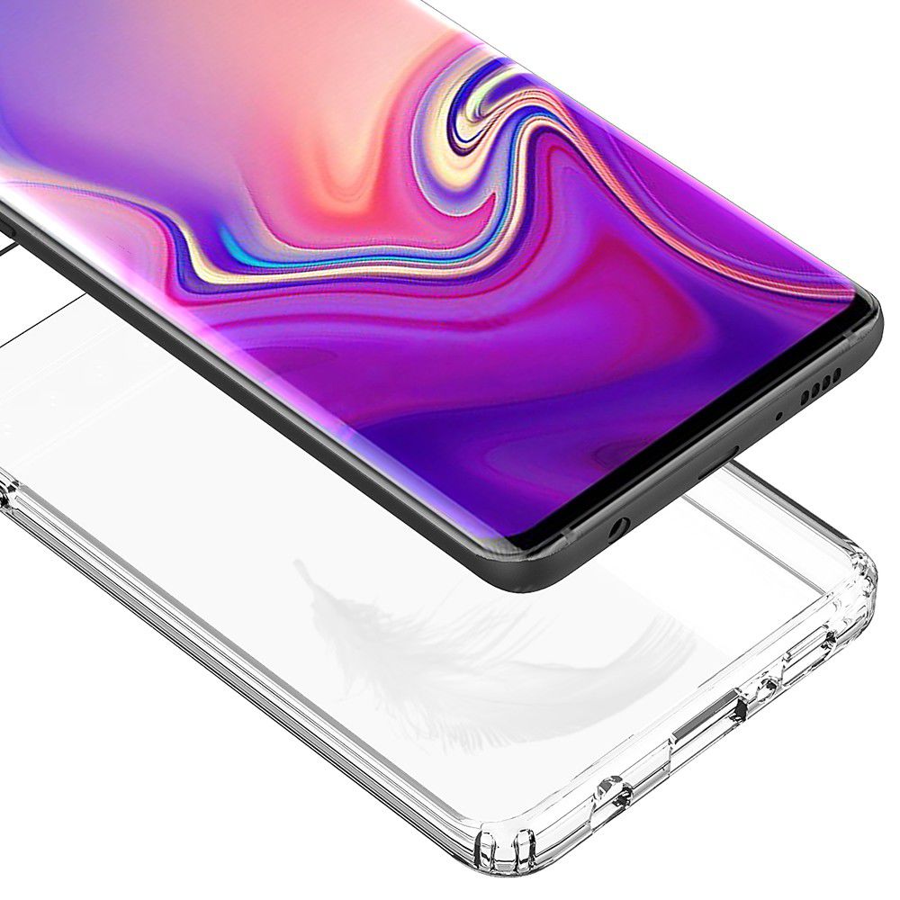 Samsung Galaxy S10 Hoesje Armor Back Cover Transparant afbeelding 7