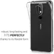 Nokia 5.1 Plus Transparant TPU Hoesje afbeelding 2