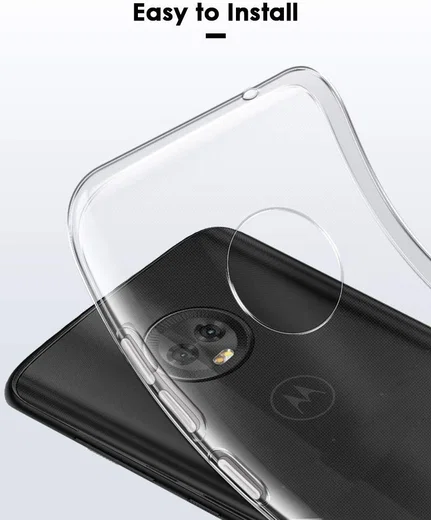 Motorola Moto G7 Hoesje Dun TPU Transparant afbeelding 4