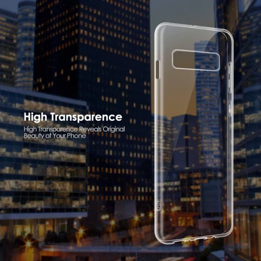 Samsung Galaxy S10E Hoesje Dun TPU Transparant afbeelding 9