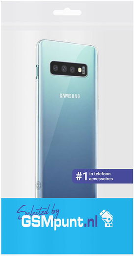 Samsung Galaxy S10 Hoesje Dun TPU Transparant afbeelding 3