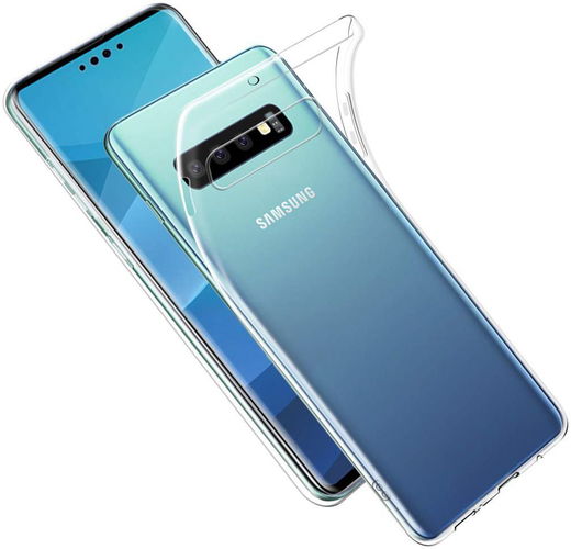 Samsung Galaxy S10 Hoesje Dun TPU Transparant afbeelding 2