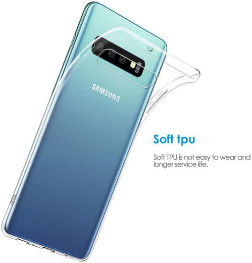 Samsung Galaxy S10 Hoesje Dun TPU Transparant afbeelding 4