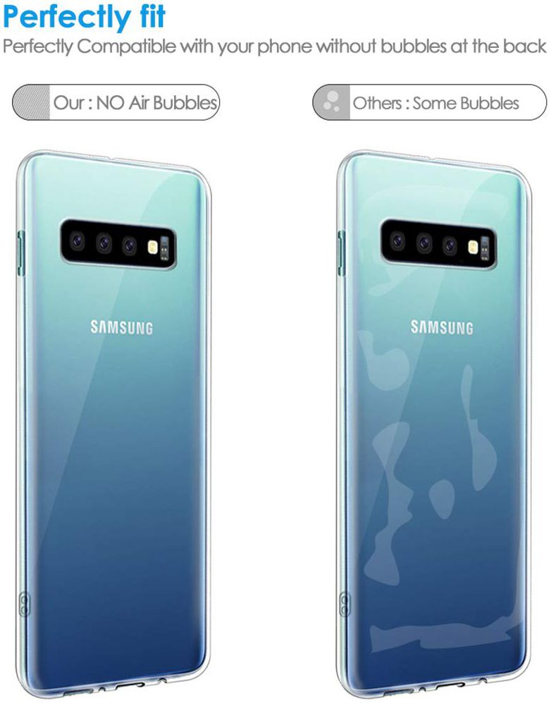 Samsung Galaxy S10 Hoesje Dun TPU Transparant afbeelding 7