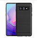 Samsung Galaxy S10E Geborsteld TPU Hoesje Zwart afbeelding 12