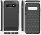 Samsung Galaxy S10 Geborsteld TPU Hoesje Blauw afbeelding 7