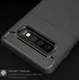 Samsung Galaxy S10 Geborsteld TPU Hoesje Blauw afbeelding 10