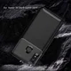 Huawei P Smart (2019) Siliconen Carbon Hoesje Blauw afbeelding 2