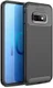 Samsung Galaxy S10E Siliconen Carbon Hoesje Zwart afbeelding 1