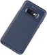 Samsung Galaxy S10E Siliconen Carbon Hoesje Blauw afbeelding 2