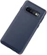 Samsung Galaxy S10 Siliconen Carbon Hoesje Blauw afbeelding 2