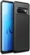 Samsung Galaxy S10 Plus Siliconen Carbon Hoesje Zwart afbeelding 1