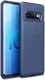 Samsung Galaxy S10 Plus Siliconen Carbon Hoesje Blauw afbeelding 1