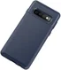 Samsung Galaxy S10 Plus Siliconen Carbon Hoesje Blauw afbeelding 2