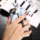 Apple iPhone 7/8 TPU+Hybride Kickstand Print Hoesje Macaron & Gifts afbeelding 5