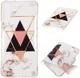 Samsung Galaxy A7 (2018) TPU Print Hoesje Driehoeken afbeelding 2