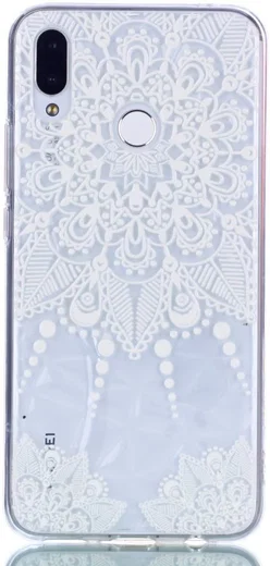 Huawei P Smart Plus TPU Hoesje Mandala afbeelding 1