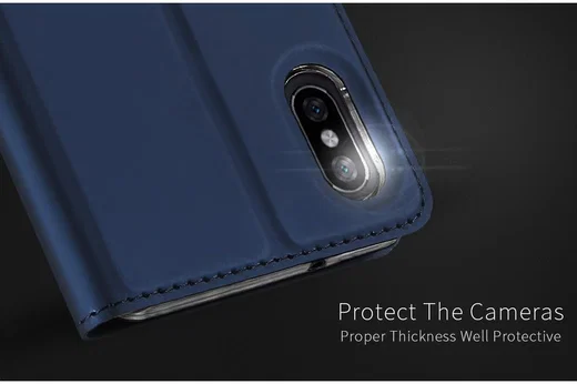 Dux Ducis Book Case Xiaomi Mi 8 Pro Hoesje Blauw afbeelding 7