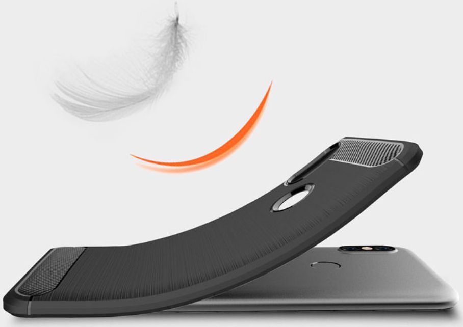 Xiaomi Redmi S2 Geborsteld TPU Hoesje Rood afbeelding 10