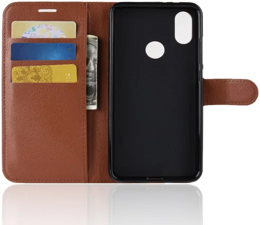 Xiaomi Redmi S2 Portemonnee Hoesje Bruin afbeelding 6