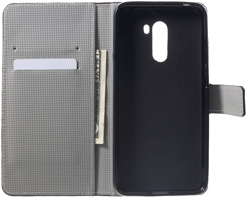 Xiaomi PocoPhone F1 Portemonnee Hoesje Print Union Jack afbeelding 2