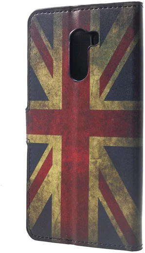 Xiaomi PocoPhone F1 Portemonnee Hoesje Print Union Jack afbeelding 6