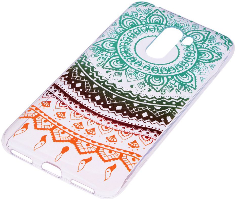 Xiaomi PocoPhone F1 TPU Backcover met Print Mandala afbeelding 2