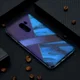 Xiaomi PocoPhone F1 TPU Backcover met Marmer en Leer Print Blauw afbeelding 5