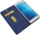 Huawei P9 Lite Luxe Portemonnee Hoesje Blauw afbeelding 2