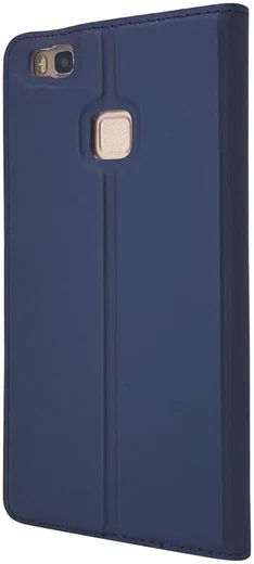 Huawei P9 Lite Luxe Portemonnee Hoesje Blauw afbeelding 4